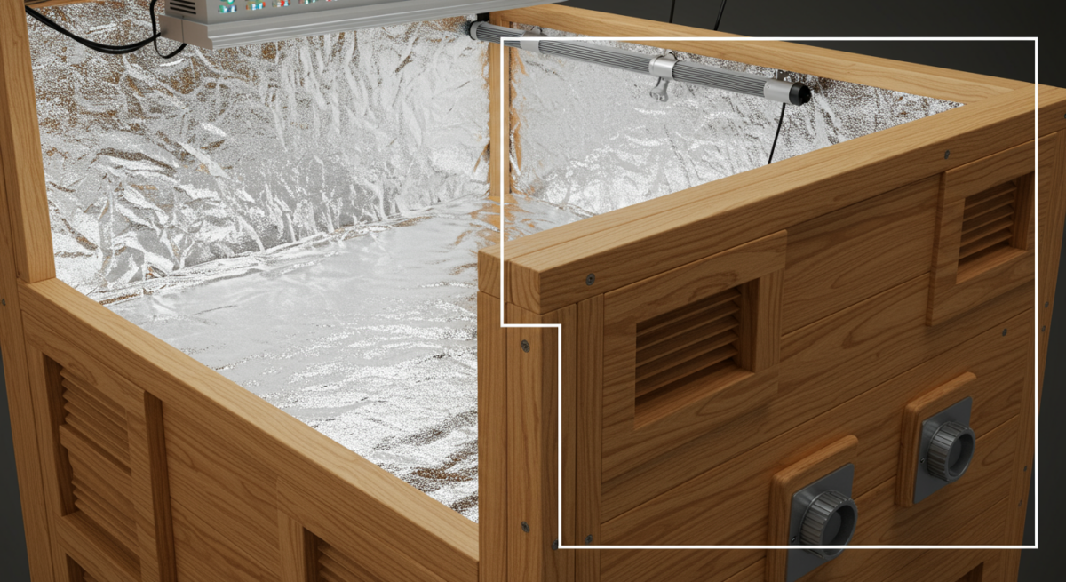 Grow Box Autocostruita: Come Realizzare un Box da Coltivazione Professionale