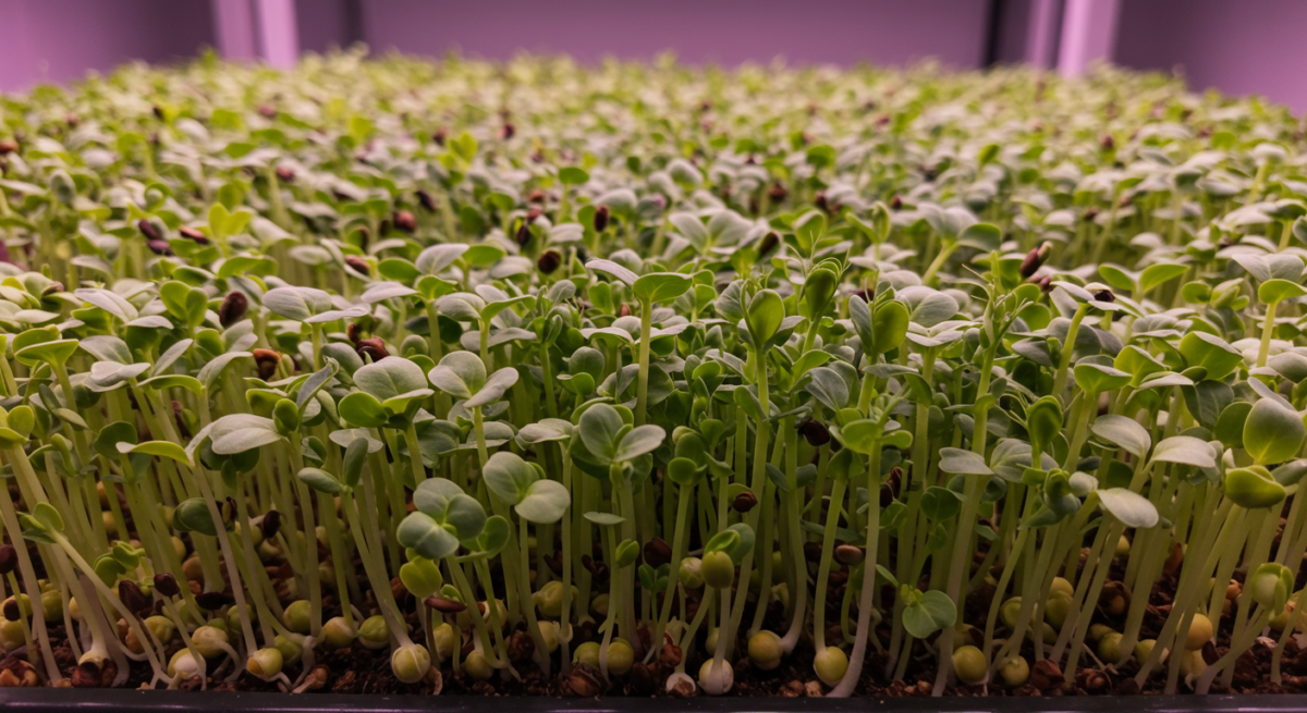 Coltivare Micro-Greens Indoor: Produzione Professionale in 10 Giorni