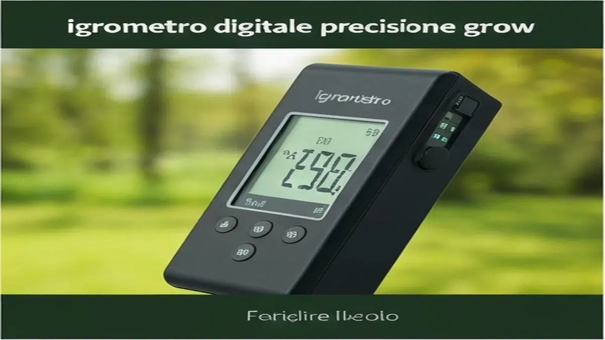 Igrometro digitale precisione grow - Guida Completa 2025