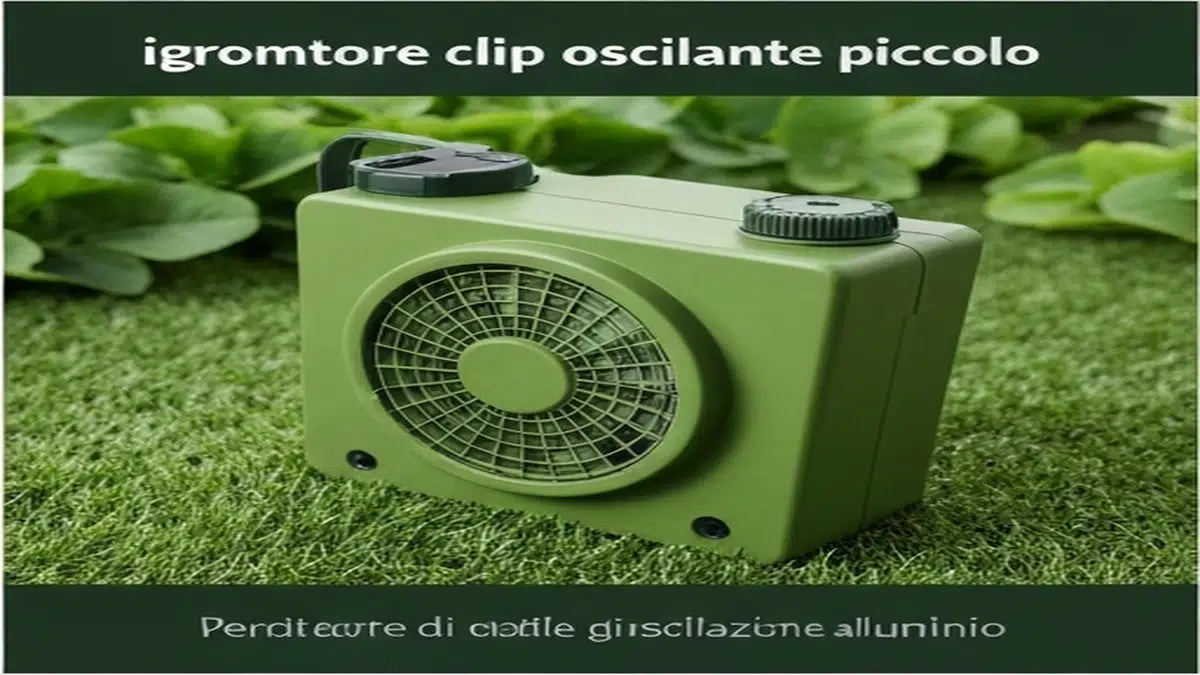 Ventilatore clip oscillante piccolo - Guida Completa 2025